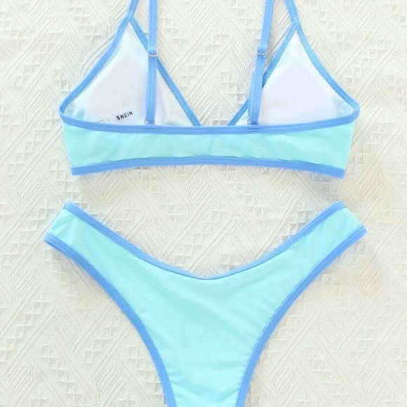 Blue Women's Bikini Set - Picture 2 of 2
